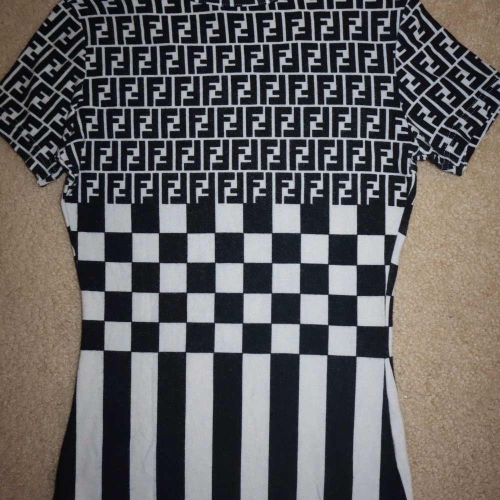 Fendi Monogram T Shirt - Picture 2 of 4